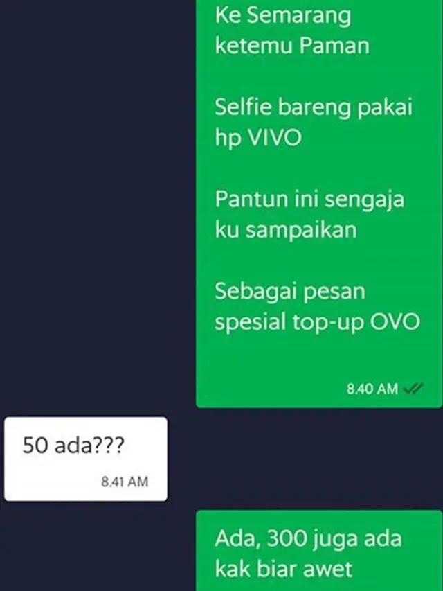 6 Pantun ala Pengemudi Ojek Online Ini Bikin Ketawa Geli