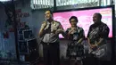 Kombes (Pol) Rikwanto (kiri) memberikan sambutan saat menghadiri acara ulang tahun Kontras yang ke-17, Jakarta, Jumat (20/3/2015). (Liputan6.com/Johan Tallo)