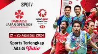 Jadwal Siaran Langsung BWF Japan Open 2024 di Vidio, 21-25 Agustus 2024. (Sumber: dok. vidio.com)