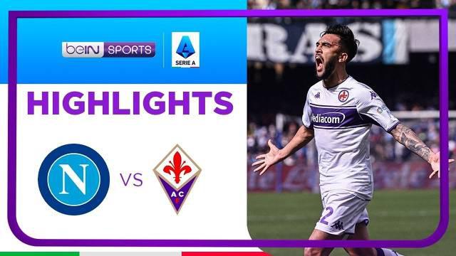 Berita video highlights Liga Italia Napoli dikalahkan Fiorentina dengan skor 2-3, Senin dini hari (11/4/22)