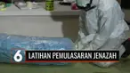 Sejumlah warga Sleman, membentuk tim relawan pemulasaraan guna membantu evakuasi jenazah pasien Covid-19. Bahkan para relawan telah mengikuti pelatihan tata cara pemulasaraan lengkap dengan APD.