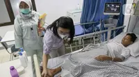 Hingga 26 Maret 2024, terdapat 716 kasus demam berdarah dengue (DBD) di Jakarta Barat. Ini menjadi yang terbanyak di seluruh wilayah Jakarta. (Liputan6.com/Herman Zakharia)