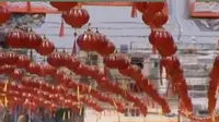 Kilas Indonesia: Ribuan Lampion Menghiasi Kelenteng Dewi Kwan Im
