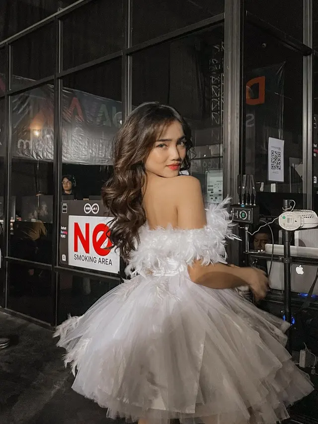 Fuji An menawan dengan dress (Instagram/fuji_an)