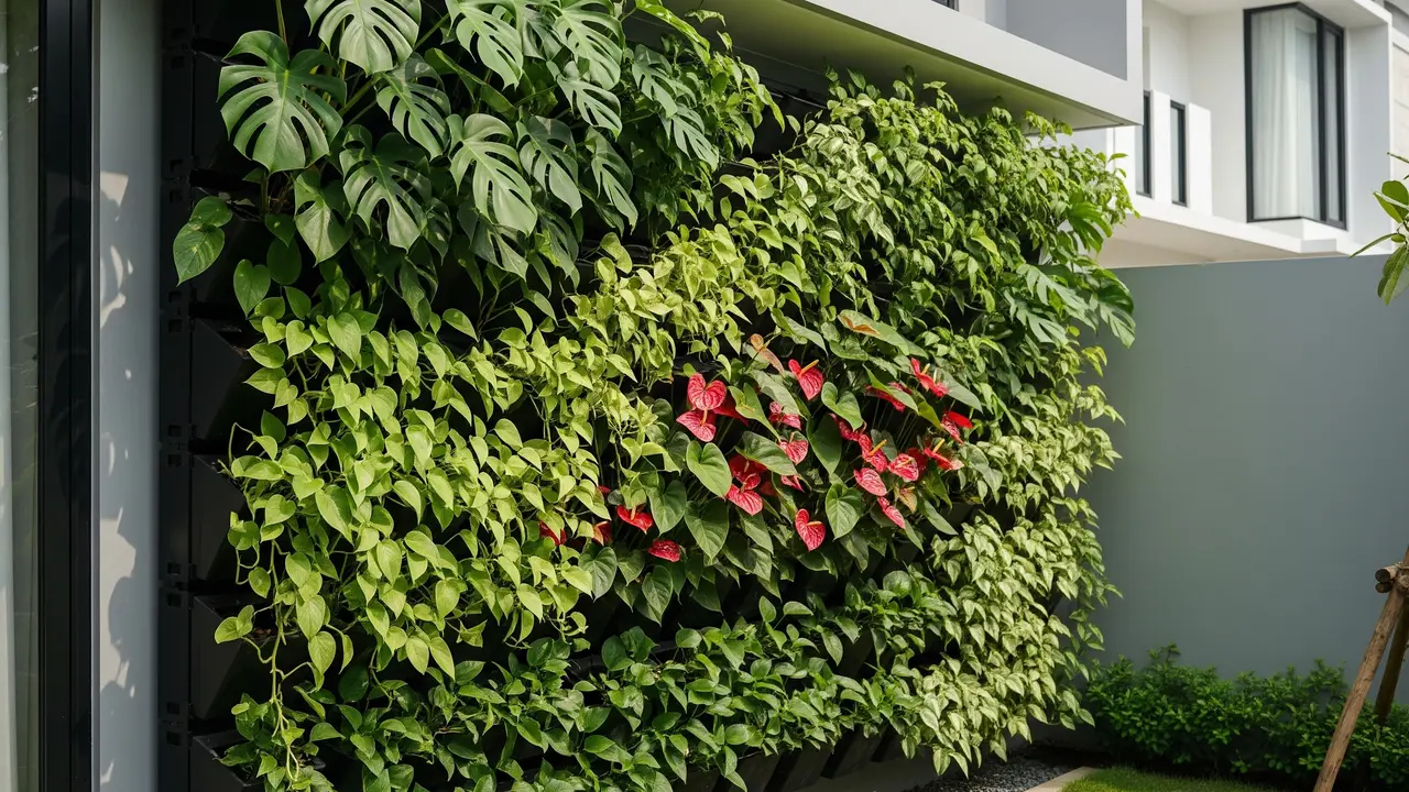Tanaman yang Paling Bagus untuk Kebun Vertikal