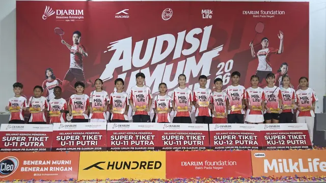 Audisi Umum PB Djarum 2026 - Makassar
