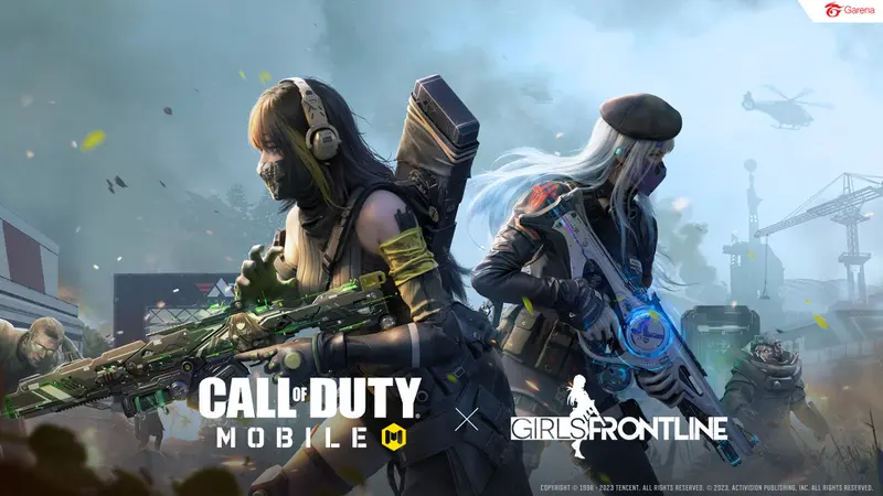 Call of Duty: Mobile menggelar kolaborasi dengan Girls' Frontline (Garena)