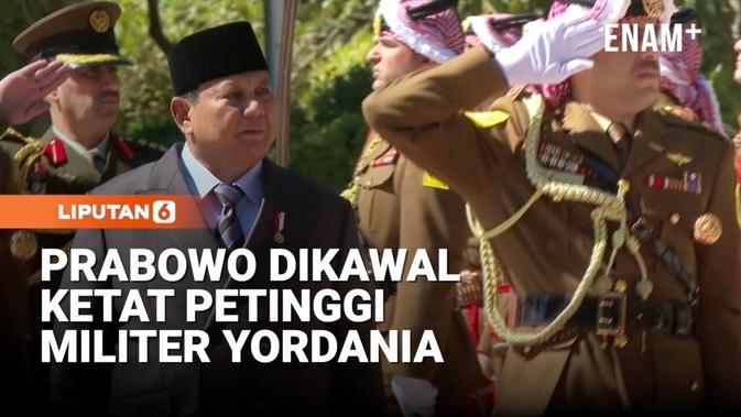 Apa Misi Penting Prabowo di Yordania?