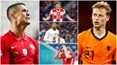 Sejumlah pemain terbaik Eropa angkat koper dari Euro 2020 (Euro 2021) usai gagal membawa negaranya menang di babak 16 besar. Berikut 6 pemain berlabel bintang yang tak akan kita lihat penampilannya lagi di Piala Eropa tahun ini.