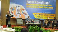Rapat Koordinasi Pengelolaan Distribusi dan Transportasi Hasil Perikanan Dalam Rangka Mendukung Program Penangkapan Ikan Terukur di Yogyakarta, Kamis 24 Maret 2022.