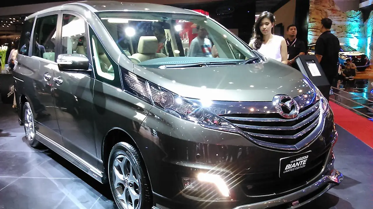 50 Unit Mazda Biante Edisi Khusus Dilepas di IIMS 2014