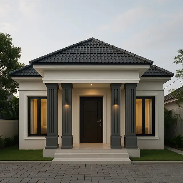 Rumah Minimalis 1 Lantai Sederhana tapi Mewah
