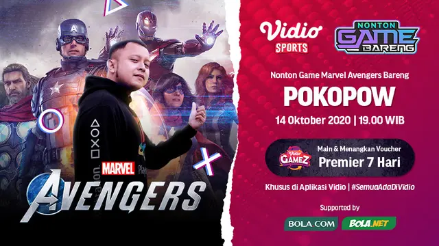 Nonton Game Bareng Pokopow
