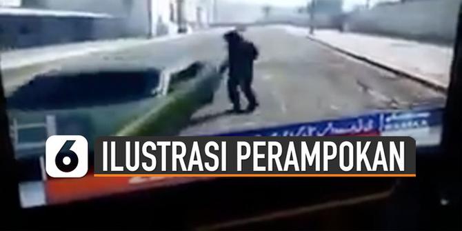 VIDEO: Kocak, TV Pakistan Tampilkan Ilustrasi Perampokan Pakai GTA V