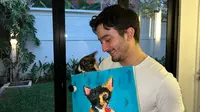 Potret Bryan Domani Pamer Hobi Baru, Melukis Kucing Kesayangan Hasilnya Estetik