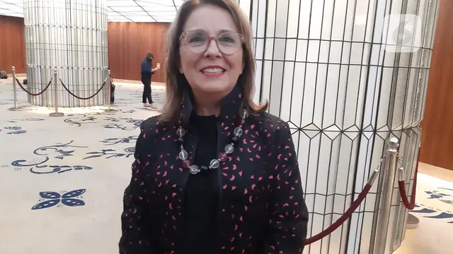 Maria Battaglia dari Istituto Italiano di Jakarta.