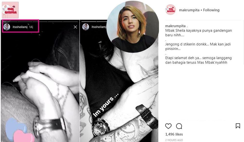 Sheila Marcia Mesra dengan Pria Bertato, Kekasih Baru ...