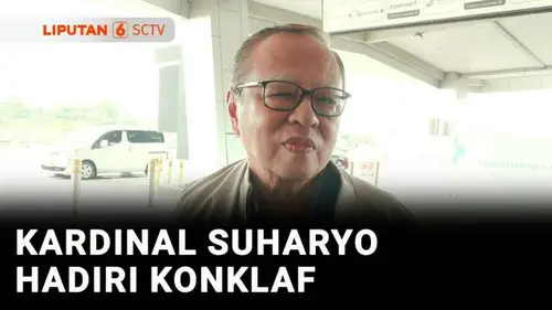 VIDEO: Kardinal Suharyo Bertolak ke Vatikan untuk Hadiri Konklaf