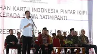 Presiden Jokowi. (Liputan6.com/Ahmad Romadoni)