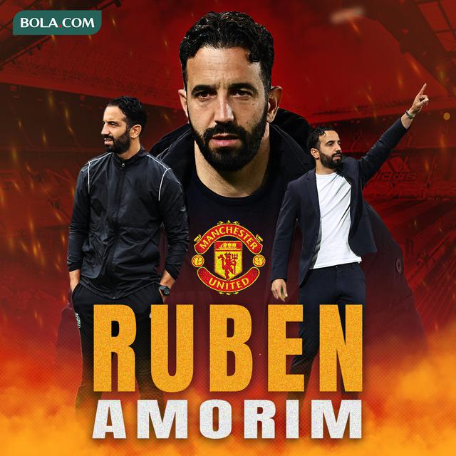 Manchester United - Ilustrasi Ruben Amorim