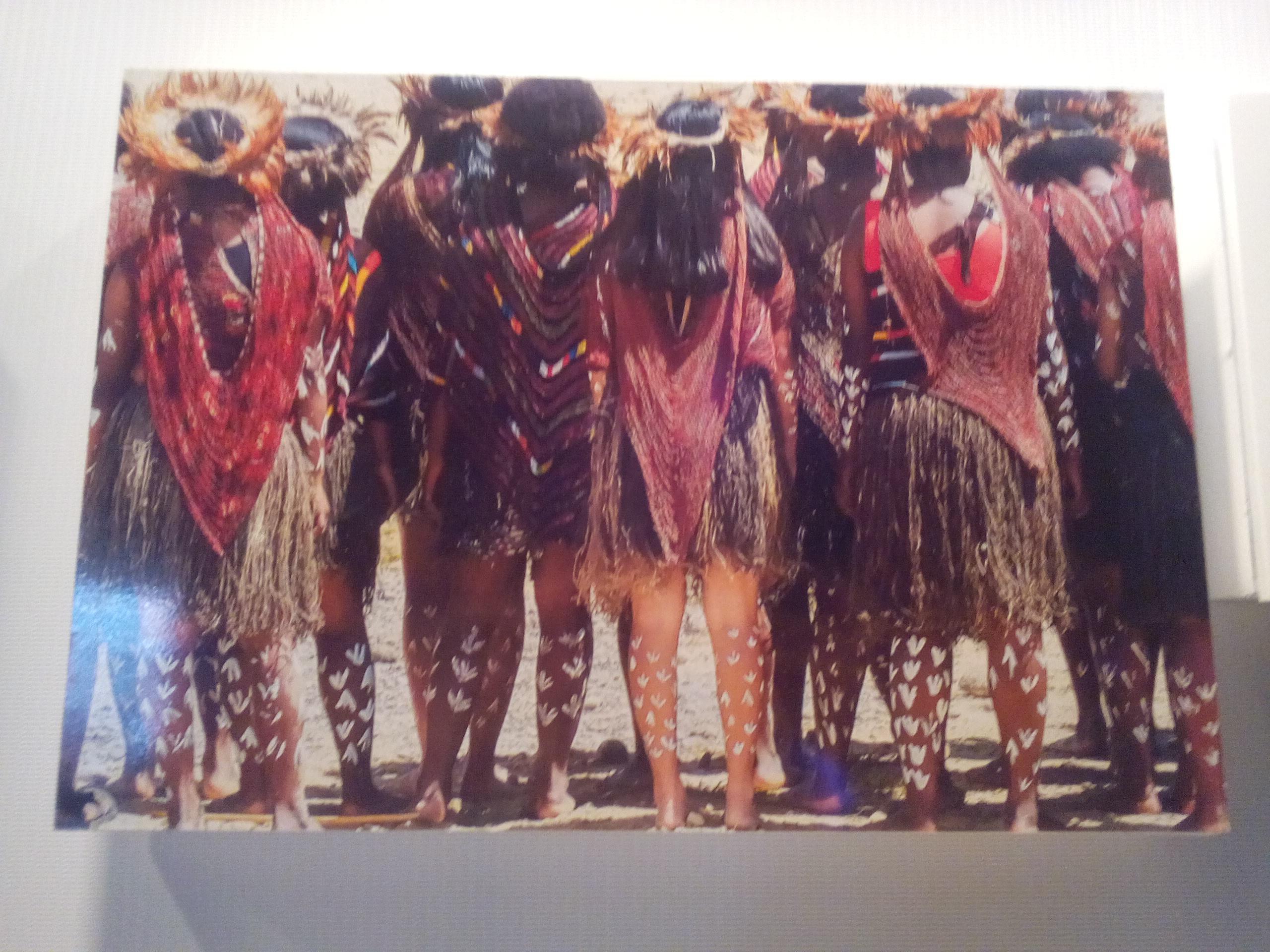 Yokal dan Sali merupakan pakaian adat perempuan Papua (Liputan6/Vinsensia Dianawanti)