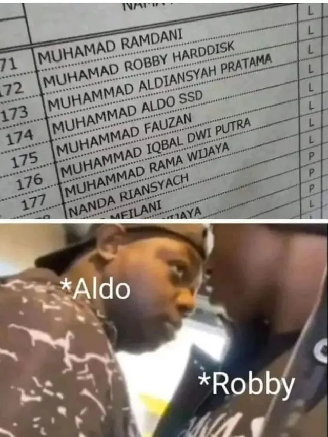6 Nama Siswa Tertulis di Daftar Hadir Ini Unik, Bikin Guru Salah Fokus