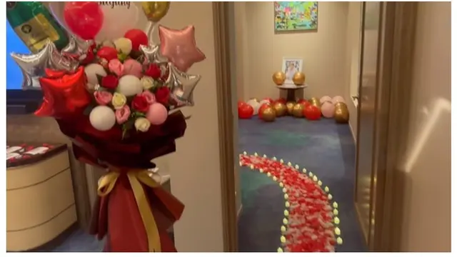 7 Potret Lesty Kejora Beri Kejutan Anniversary ke Rizky Billar, Romantis Banget