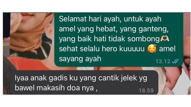 6 Chat Balasan Ayah dapat Ucapan 'Selamat Hari Ayah' Ini Bikin Senyum Tipis
