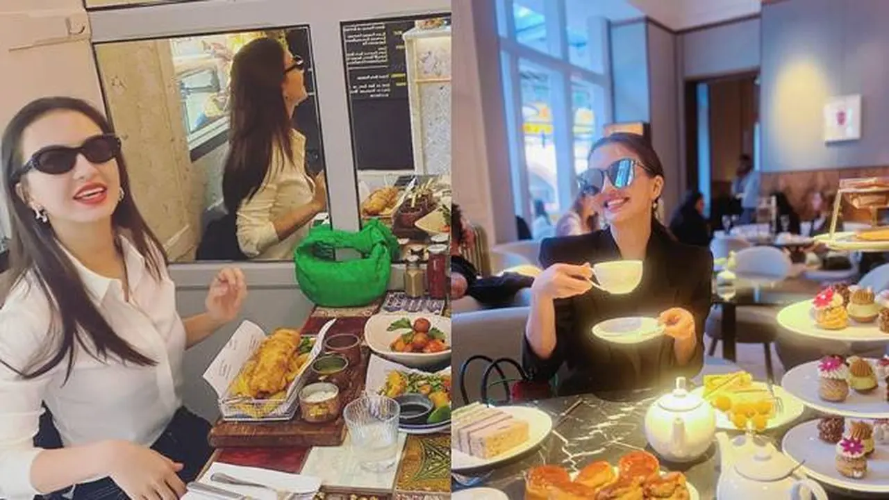 Terbangkan Pesawat, Ini 6 Momen Seru Raline Shah saat di Inggris