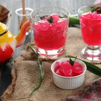 Ilustrasi Manisan Kolang-Kaling / Shutterstock by Riana Ambarsari