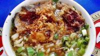 Nasi grombyang, kuliner khas Pemalang, Jawa Tengah. (dok. Instagram @mosyakur/https://www.instagram.com/p/BqUDxo1l3xE/)