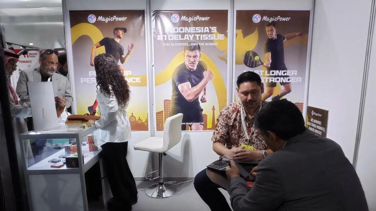 Inovasi produk kesehatan asal Indonesia MagicPower berpartisipasi dalam World Health Exhibition (WHX) Dubai 2026. (Istimewa)