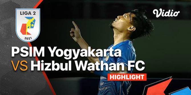 VIDEO: Highlights Liga 2, PSIM Yogyakarta Bermain Imbang 1-1 Melawan Hizbul Wathan FC
