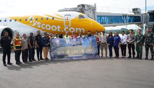 Scoot melayani rute penerbangan Singapura - Labuan Bajo. (dok. Scoot)
