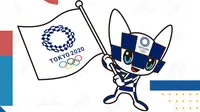 Olimpiade 2020 - Ilustrasi Logo Olimpiade (Bola.com/Adreanus Titus)