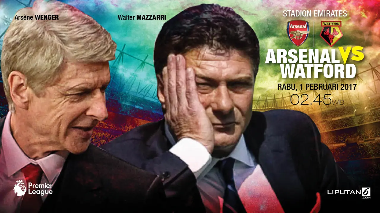 5 Fakta Menarik Jelang Arsenal vs Watford