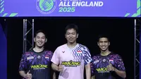 Didampingi Legenda Hendra Setiawan, Sabar/Reza Tak Sabar Jalani Debut di All England 2025