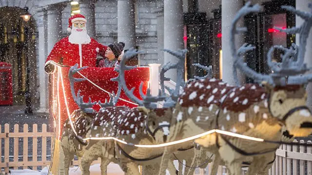 Santa Claus Seligh - Lego 1214
