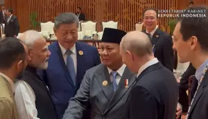 Momen Akrab Prabowo Bareng Modi, Putin, dan Xi Jinping Jelang Pembukaan KTT BRICS
