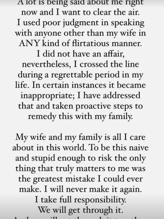 Unggahan Adam Levine. (Instagram/adamlevine).