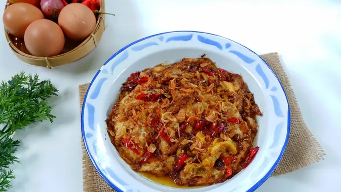 resep telur ceplok saus tiram