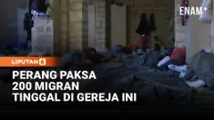 Ratusan pekerja migran yang terdampak konflik antara Israel dan Hizbullah mencari perlindungan di Gereja Saint Joseph di Beirut, Lebanon. Tempat ibadah tersebut diubah menjadi penampungan darurat setelah perang kembali pecah pada Maret 2026.