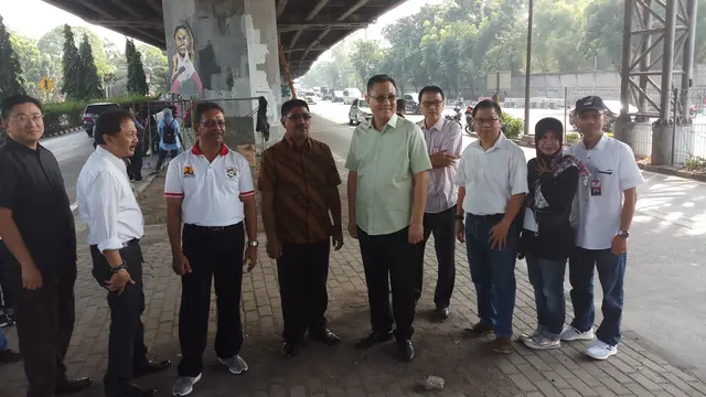 Direktur Jenderal Bina Marga Sugiyartanto mengapresasi kompetisi mural.