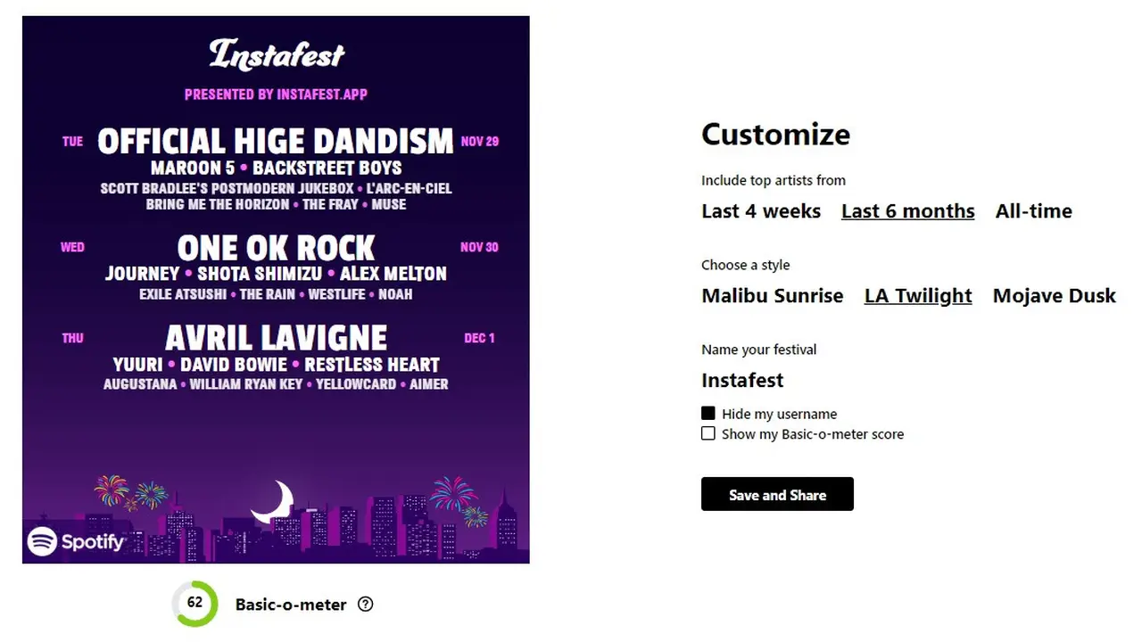 Spotify Instafest