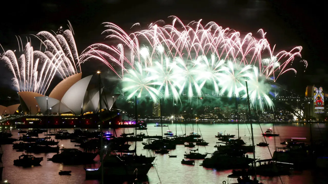 Perayaan tahun baru 2016 di Australia