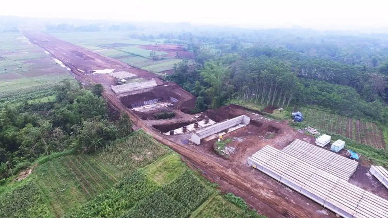 Progres proyek pembangunan fisik ruas tol Pandaan-Malang untuk seluruh seksi gabungan sudah mencapai 42,104 persen. (Foto: Jasa Marga)