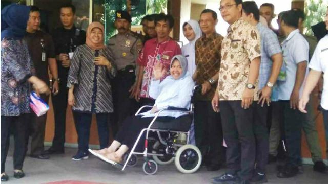 Wali Kota Risma Keluar Rumah Sakit
