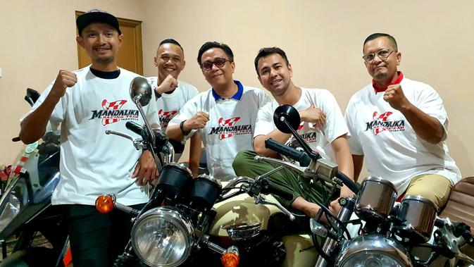 Raffi Ahmad Terlibat di Tim MotoGP Mandalika Racing Team Indonesia (Ist)