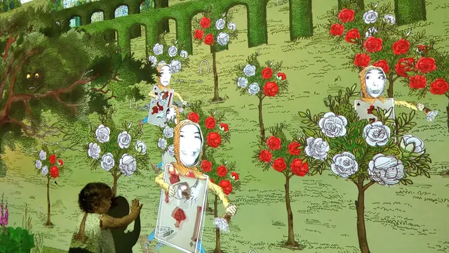 Menggunakan teknologi digital seperti augmented reality, anak-anak juga bisa menikmati pameran ini (Liputan6.com/Giovani Dio Prasasti)