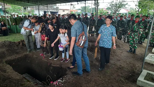 Pemakaman Dandim 1011/Kuala Kapuas